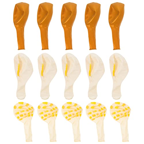 DECOMELODY 15 Stück Ananas-Latexballon Party Sommer Strand Glücklich Ananasdekor ballons balloons ballongas balongas ballonie Latexballon dekorativer Luftballon Emulsion Yellow DECOMELODY 15 Stück Ananas-Latexballon Party Sommer Strand Glücklich Ananasdekor ballons balloons ballongas balongas ballonie Latexballon dekorativer Luftballon Emulsion Yellow von DECOMELODY