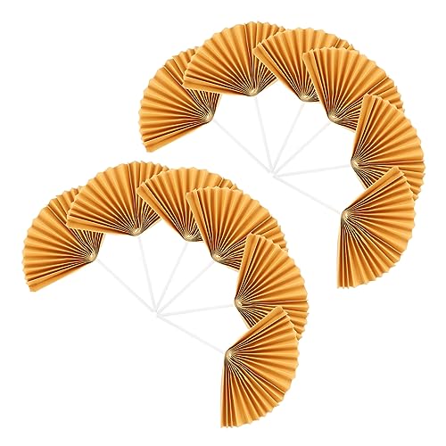 DECOMELODY 16 Stück Teiliges Papierfächer Cake Topper Tortendeko Geburtstagsdeko Faltbare Papierfächer Kuchenstecker Leichte Praktische Partydekoration für Geburtstagstorten und Muffins DECOMELODY 16 Stück Teiliges Papierfächer Cake Topper Tortendeko Geburtstagsdeko Faltbare Papierfächer Kuchenstecker Leichte Praktische Partydekoration für Geburtstagstorten und Muffins von DECOMELODY