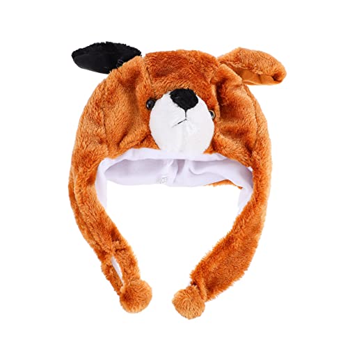 DECOMELODY üsch Tiermütze Für Und Erwachsene Lustiger Hut Für Karneval Partys Und Fotoshootings Weiche Kopfbedeckung Mit Tierohren Als Kostümzubehör DECOMELODY üsch Tiermütze Für Und Erwachsene Lustiger Hut Für Karneval Partys Und Fotoshootings Weiche Kopfbedeckung Mit Tierohren Als Kostümzubehör von DECOMELODY