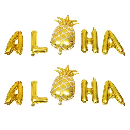 DECOMELODY Luftballons Aus Aluminiumfolie Für Partydekorationen 2 Sets Großes Ananas-design Für Geburtstagshochzeiten DECOMELODY Luftballons Aus Aluminiumfolie Für Partydekorationen 2 Sets Großes Ananas-design Für Geburtstagshochzeiten von DECOMELODY