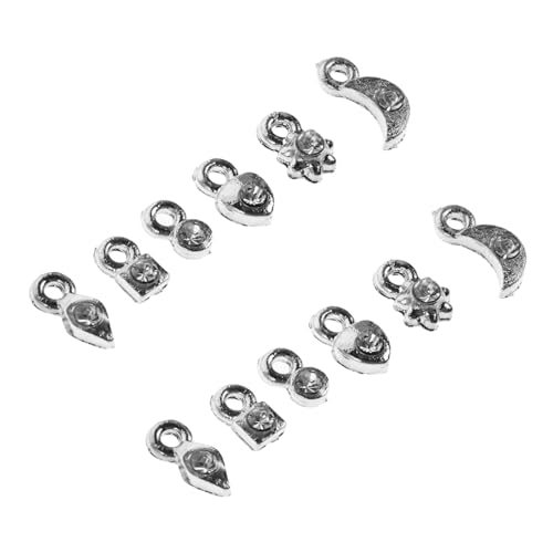 DECOMELODY 2 Sätze DIY Nagelschmuck Nail Art Charms Silberfarben Nail Decoration für Maniküre für Professionelle Salon und Heimgebrauch DECOMELODY 2 Sätze DIY Nagelschmuck Nail Art Charms Silberfarben Nail Decoration für Maniküre für Professionelle Salon und Heimgebrauch von DECOMELODY