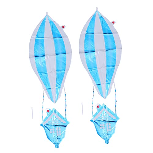 DECOMELODY 2 Stück Ballon Dekoration Aluminiumfolie wiederverwendbar Luft Party für wohnungsdeko wohnraumdeko balloons geburtstagseinladungen fotohintergrund balongas polsterelemente Blue von DECOMELODY