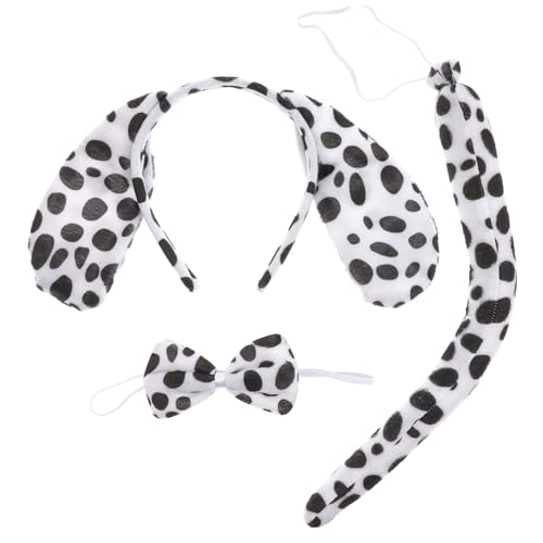 DECOMELODY 2 Stück Cosplay Tier Teilig Dalmatiner Kopfband mit Plüsch Ohren Schleifen und Bequemes Partyzubehör für Halloween Kostümfest und Fancy Dress Veranstaltungen DECOMELODY 2 Stück Cosplay Tier Teilig Dalmatiner Kopfband mit Plüsch Ohren Schleifen und Bequemes Partyzubehör für Halloween Kostümfest und Fancy Dress Veranstaltungen von DECOMELODY