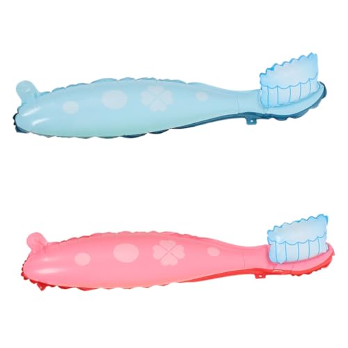 DECOMELODY 2 Stück Große Zahnbürstenballons Für Kinderpartys, Bezaubernde Und Pädagogische Requisite Zur Der Mundhygiene, Ideal Für Kleinkinder Und Kinder DECOMELODY 2 Stück Große Zahnbürstenballons Für Kinderpartys, Bezaubernde Und Pädagogische Requisite Zur Der Mundhygiene, Ideal Für Kleinkinder Und Kinder von DECOMELODY