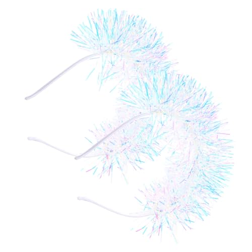 DECOMELODY 2 Stück Haarband Glitzer Stirnband mit Tinsel Party Haarreif für Mädchen und Kleinkinder Weiß Festlich Leicht und Bequem DECOMELODY 2 Stück Haarband Glitzer Stirnband mit Tinsel Party Haarreif für Mädchen und Kleinkinder Weiß Festlich Leicht und Bequem von DECOMELODY