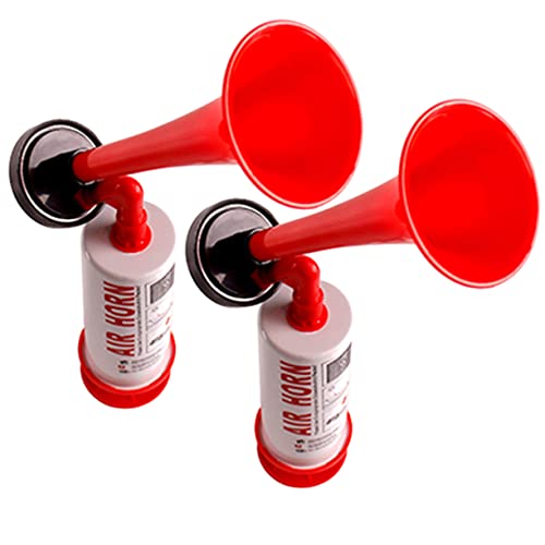 DECOMELODY 2 Stück Handdruck Luftdruck Fanfare Tragbares Handliches Air Horn für Fußballspiele Sportveranstaltungen und Partys Lautstarkes Signalhorn Robust und Leicht Farbenfrohes Design DECOMELODY 2 Stück Handdruck Luftdruck Fanfare Tragbares Handliches Air Horn für Fußballspiele Sportveranstaltungen und Partys Lautstarkes Signalhorn Robust und Leicht Farbenfrohes Design von DECOMELODY