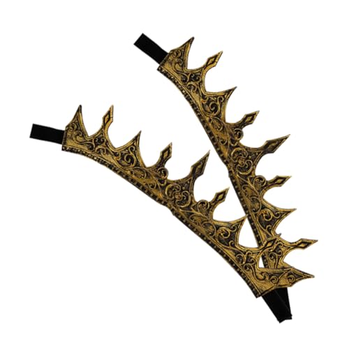 DECOMELODY 2 Stück King's Crown Tiara goldene krone mittelalter krone Kostümprop Krone Krone Junge Geburtstagskrone mittelalterliche Tiara Königskrone für Männer Kronen verzieren schäumen DECOMELODY 2 Stück King's Crown Tiara goldene krone mittelalter krone Kostümprop Krone Krone Junge Geburtstagskrone mittelalterliche Tiara Königskrone für Männer Kronen verzieren schäumen von DECOMELODY