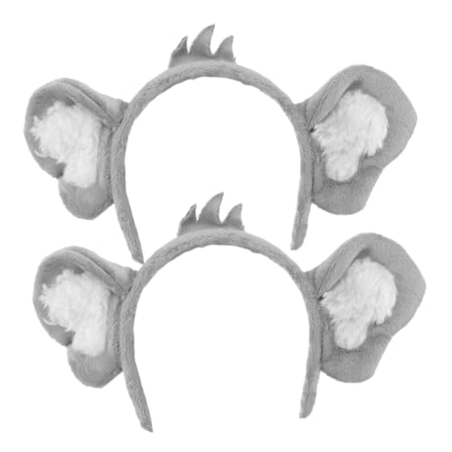 DECOMELODY 2stücke Plüsch Stirnband Mit Koala Ohren Lustige Tierkopfband Für Fotoshooting Karneval Und Partys Vielseitig Einsetzbar Weich Und Bequem Geeignet Für Junge Mädchen Und DECOMELODY 2stücke Plüsch Stirnband Mit Koala Ohren Lustige Tierkopfband Für Fotoshooting Karneval Und Partys Vielseitig Einsetzbar Weich Und Bequem Geeignet Für Junge Mädchen Und von DECOMELODY