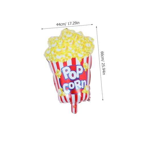 DECOMELODY 2 Stück Popcorn Folienballons Große Helium Luftballons Kindergeburtstag Karneval Party Dekorationen Kino Filmabend Themenparty DECOMELODY 2 Stück Popcorn Folienballons Große Helium Luftballons Kindergeburtstag Karneval Party Dekorationen Kino Filmabend Themenparty von DECOMELODY