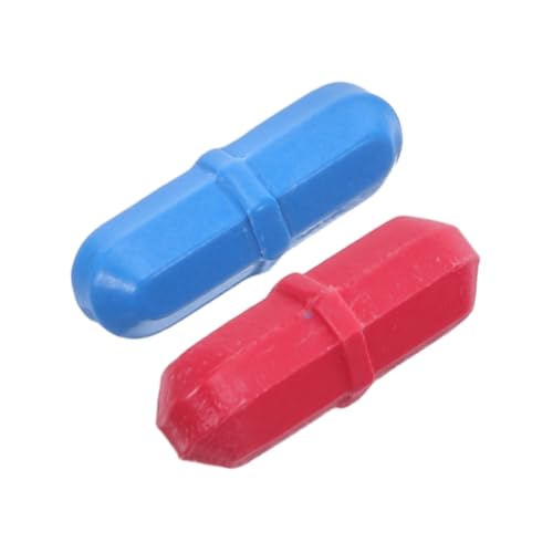 DECOMELODY 2 Stück Ptfe Magnetische Rührstäbe für Labor Chemikalienbeständig Geräuscharm Stabiler Magnetismus für Biochemie Flüssigkeitsmischung Rot Blau DECOMELODY 2 Stück Ptfe Magnetische Rührstäbe für Labor Chemikalienbeständig Geräuscharm Stabiler Magnetismus für Biochemie Flüssigkeitsmischung Rot Blau von DECOMELODY