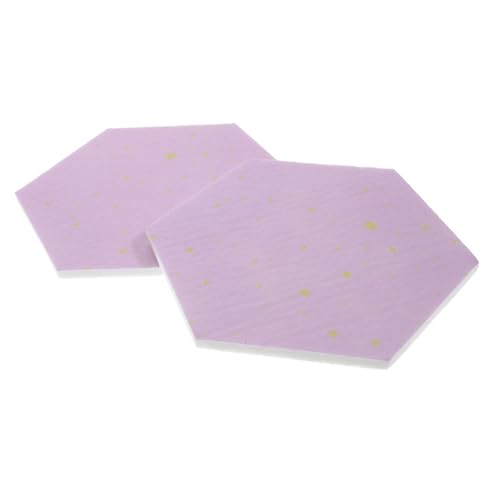 DECOMELODY 2 Stück Selbstklebende Hexagon Filz Pinnwand Dicke Wanddekoration Sternenhimmel Design Praktische Filzplatte für Büro Kinderzimmer Wohnzimmer DIY Wandsticker DECOMELODY 2 Stück Selbstklebende Hexagon Filz Pinnwand Dicke Wanddekoration Sternenhimmel Design Praktische Filzplatte für Büro Kinderzimmer Wohnzimmer DIY Wandsticker von DECOMELODY