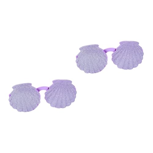 DECOMELODY 2 Stück Shell-Brille für toys zubehör fotografie spielzeuge children toys kid toys Muschelförmige Brille Party Requisiten für Kinderbrillen Stk Violett DECOMELODY 2 Stück Shell-Brille für toys zubehör fotografie spielzeuge children toys kid toys Muschelförmige Brille Party Requisiten für Kinderbrillen Stk Violett von DECOMELODY