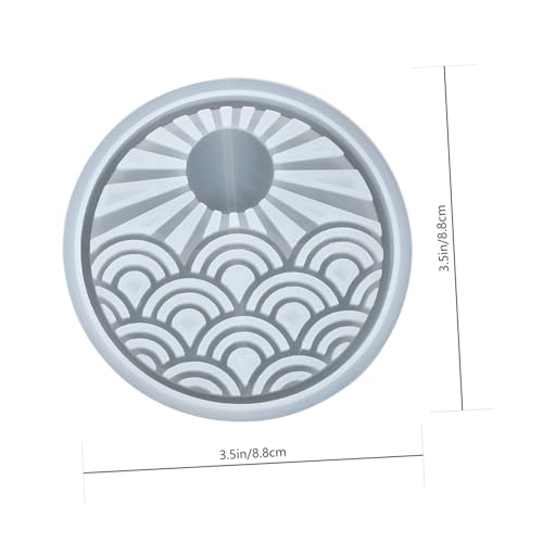 DECOMELODY 2 Stück Silikonform Untersetzer Epoxidharz DIY Mold Kreative Bastelformen für Cupholder Leicht zu Reinigen Wiederverwendbar für Handgemachte Dekorationen DECOMELODY 2 Stück Silikonform Untersetzer Epoxidharz DIY Mold Kreative Bastelformen für Cupholder Leicht zu Reinigen Wiederverwendbar für Handgemachte Dekorationen von DECOMELODY