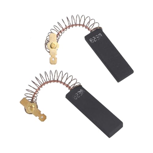 DECOMELODY 2 Stück Teiliges Kohlebürsten für Waschmaschinenmotor Langlebige Elektrische Bürsten mit Anschlussdraht Geeignet für Trommel und Rollentyp Waschgeräte Ersatzteile für von DECOMELODY