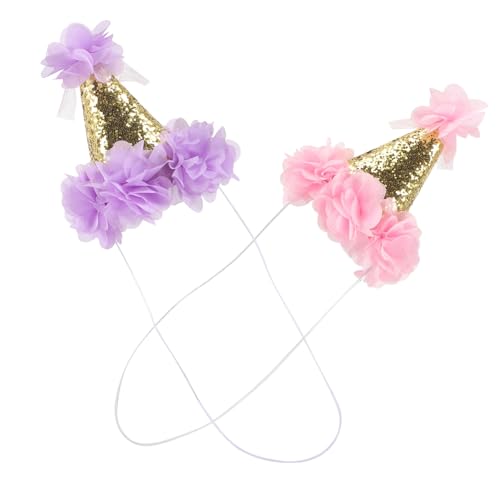 DECOMELODY 2 Stück Teiliges Partyhüte für Mädchen Glitter Geburtstagskegel Rosa und Prinzessin Geburtstagsdekoration Komfortabel und Kreativ für Geburtstagsfeier DECOMELODY 2 Stück Teiliges Partyhüte für Mädchen Glitter Geburtstagskegel Rosa und Prinzessin Geburtstagsdekoration Komfortabel und Kreativ für Geburtstagsfeier von DECOMELODY