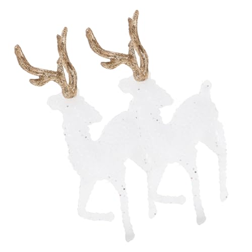 DECOMELODY 2 Stück Teiliges Weihnachts Cake Topper Rentier aus Kunststoff Festliche Tortendeko für Geburtstag Party und Zeitliche Kuchenverzierung Farbige Geweihe Vielseitige Backdekoration DECOMELODY 2 Stück Teiliges Weihnachts Cake Topper Rentier aus Kunststoff Festliche Tortendeko für Geburtstag Party und Zeitliche Kuchenverzierung Farbige Geweihe Vielseitige Backdekoration von DECOMELODY