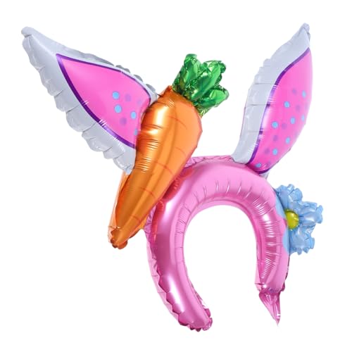 DECOMELODY 20 Stück Kaninchen-ballon-kopfschmuck Osterkopfschmuck Ohren Aufblasbar Party Hase Stirnband Rosa Aluminiumfolie DECOMELODY 20 Stück Kaninchen-ballon-kopfschmuck Osterkopfschmuck Ohren Aufblasbar Party Hase Stirnband Rosa Aluminiumfolie von DECOMELODY