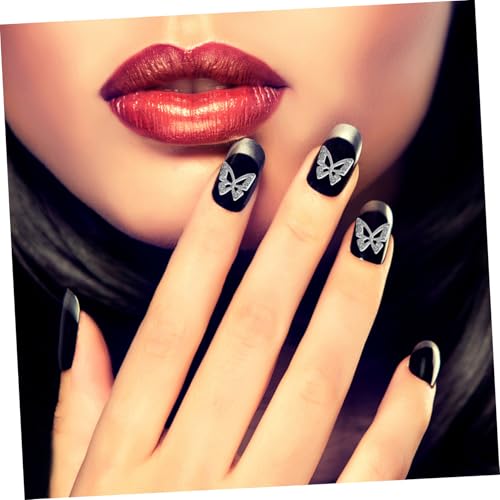 DECOMELODY 20 Stück Schmetterling Nagelanhänger aus Premium Legierung mit Strassstein Langlebige Nail Art Charms für Frauen für Maniküre Partys Nagelschmuck DECOMELODY 20 Stück Schmetterling Nagelanhänger aus Premium Legierung mit Strassstein Langlebige Nail Art Charms für Frauen für Maniküre Partys Nagelschmuck von DECOMELODY