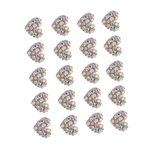 DECOMELODY 20 Stück Teiliges Herz Nageldekor mit Funkelnden Strasssteinen Selbstklebende Nail Art Aufkleber für Nägel Gesicht und DIY Schmuck für Partys und Festliche Anlässe DECOMELODY 20 Stück Teiliges Herz Nageldekor mit Funkelnden Strasssteinen Selbstklebende Nail Art Aufkleber für Nägel Gesicht und DIY Schmuck für Partys und Festliche Anlässe von DECOMELODY