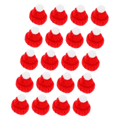 DECOMELODY 20 Stück Weihnachtsmützen Zubehör Lustige Mützen Weihnachtsstrickmütze Mini Zylinder Kleine Strickmützen Wintermütze Dekorative Strickmützen Weihnachtszubehör Lustige DECOMELODY 20 Stück Weihnachtsmützen Zubehör Lustige Mützen Weihnachtsstrickmütze Mini Zylinder Kleine Strickmützen Wintermütze Dekorative Strickmützen Weihnachtszubehör Lustige von DECOMELODY