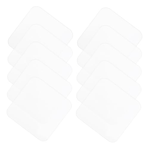 DECOMELODY 20Stücke Doppelseitige Klebepads Transparentes Montageband zum Aufhängen Starkes Spurloses Klebeband für Kreative Anwendungen im Zuhause Büro Auto von DECOMELODY