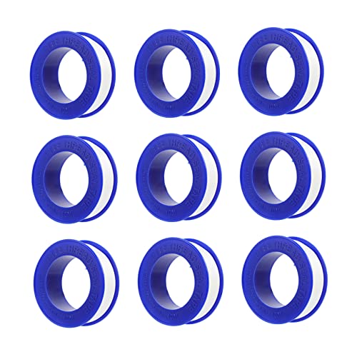 DECOMELODY 20Stücke Ptfe Klebeband Hitzebeständiges Dichtungsband für Rohrversiegelung für Sanitärinstallationen Wasser Luftdichtungen Einfach DECOMELODY 20Stücke Ptfe Klebeband Hitzebeständiges Dichtungsband für Rohrversiegelung für Sanitärinstallationen Wasser Luftdichtungen Einfach von DECOMELODY