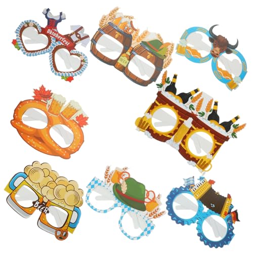 DECOMELODY 24Stücke Papierbrillen Für Oktoberfest Lustige Fotorequisiten Für Partys Vielseitige Designs Für Unvergessliche Erinnerungen Leicht Und Tragbar DECOMELODY 24Stücke Papierbrillen Für Oktoberfest Lustige Fotorequisiten Für Partys Vielseitige Designs Für Unvergessliche Erinnerungen Leicht Und Tragbar von DECOMELODY