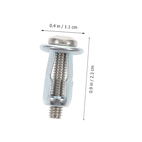 DECOMELODY 25 Stück Teiliges Hohlraumdübel Metall Spreizmutter Schrauben Befestigung für Hohlwand und Türanker mit Stabilem Metallkern und Hoher Expansionskraft für Zuhause und Büro von DECOMELODY