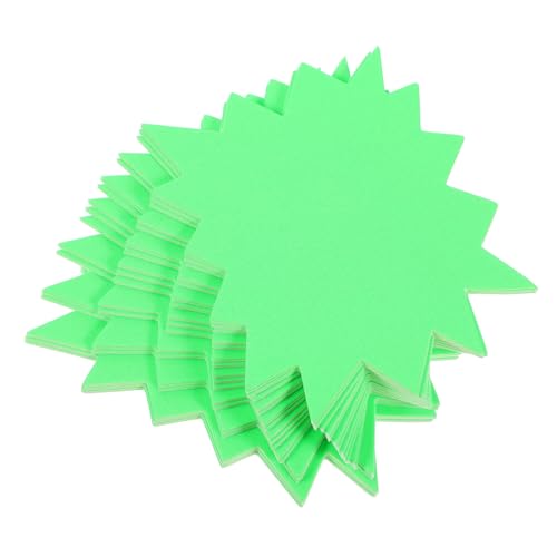 DECOMELODY 250 Stck Fluoreszierende Preisschilder Explosion Design Leere Beschreibbare Etiketten für Kleidung Einzelhandel Praktische Auffällige Preisaufkleber für Verkaufsaktionen Grün DECOMELODY 250 Stck Fluoreszierende Preisschilder Explosion Design Leere Beschreibbare Etiketten für Kleidung Einzelhandel Praktische Auffällige Preisaufkleber für Verkaufsaktionen Grün von DECOMELODY