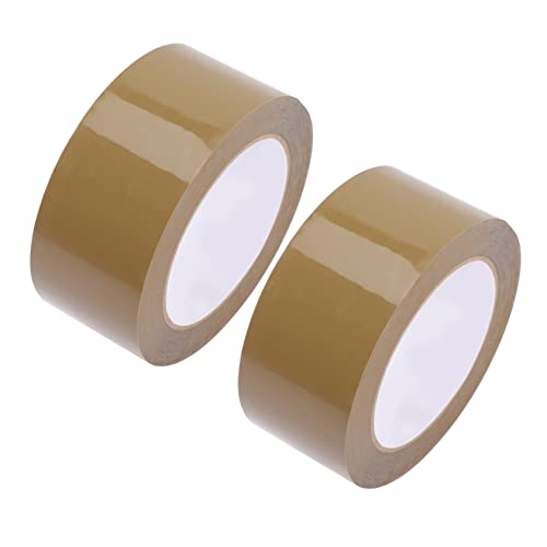 DECOMELODY 2Stücke Hochkleber Verpackungsband Braunes Klebeband für Kartonverpackung Umzug für Sicheres Versiegeln Transportieren DECOMELODY 2Stücke Hochkleber Verpackungsband Braunes Klebeband für Kartonverpackung Umzug für Sicheres Versiegeln Transportieren von DECOMELODY