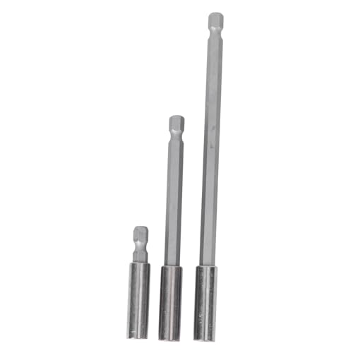 DECOMELODY 3 Stück Magnetische Bitverlängerung Teiliges Set Sechskantiger Bohrerverlängerer Schnellwechsel Bithalter aus Gehärtetem Stahl für Elektrische und Pneumatische Schraubendreher DECOMELODY 3 Stück Magnetische Bitverlängerung Teiliges Set Sechskantiger Bohrerverlängerer Schnellwechsel Bithalter aus Gehärtetem Stahl für Elektrische und Pneumatische Schraubendreher von DECOMELODY