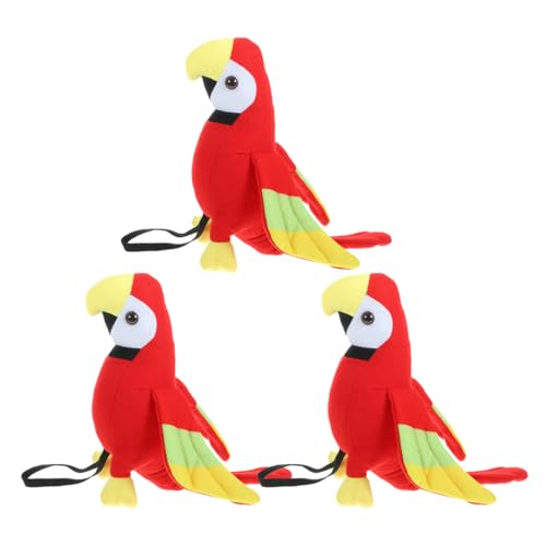 DECOMELODY 3-teiliger Schulterpapagei: Lustige Ausgestopfte Papagei-Requisite Für Die Schulter – Piratenkostüm-zubehör Für Kinder – Simulierter Plüschvogel Für Halloween DECOMELODY 3-teiliger Schulterpapagei: Lustige Ausgestopfte Papagei-Requisite Für Die Schulter – Piratenkostüm-zubehör Für Kinder – Simulierter Plüschvogel Für Halloween von DECOMELODY
