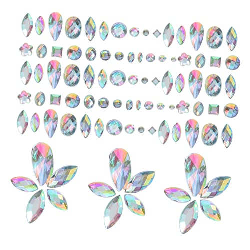 DECOMELODY 300Stücke Flachrückseiten Strasssteine Maniküre und DIY Bastelzubehör für Dekorationen für Nägel Gesichts und Party Accessoires Ab DECOMELODY 300Stücke Flachrückseiten Strasssteine Maniküre und DIY Bastelzubehör für Dekorationen für Nägel Gesichts und Party Accessoires Ab von DECOMELODY