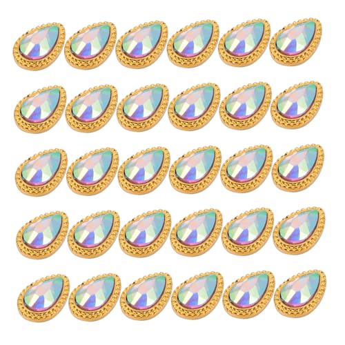 DECOMELODY 30Stücke Dekorationen für DIY Nail Art Glitzer Edelsteine für Maniküre Besondere Anlässe und Bastelprojekte DECOMELODY 30Stücke Dekorationen für DIY Nail Art Glitzer Edelsteine für Maniküre Besondere Anlässe und Bastelprojekte von DECOMELODY