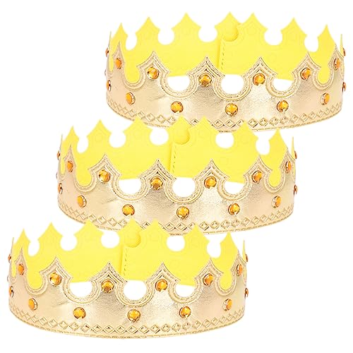 DECOMELODY 3St Krone Tutu-Rock Partyartikel für Halloween Kuchen Topper Streamer Partydekorationen Dekoration für den Mädchengeburtstag Requisite für Kinderfotografie Stoff Golden DECOMELODY 3St Krone Tutu-Rock Partyartikel für Halloween Kuchen Topper Streamer Partydekorationen Dekoration für den Mädchengeburtstag Requisite für Kinderfotografie Stoff Golden von DECOMELODY