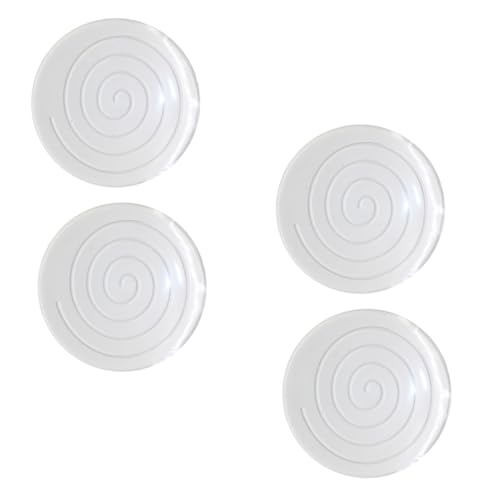 DECOMELODY 4 STÜCKE Silikon Möbelbein Schutzpads Ø rutschfest Geräuschdämpfend Möbel Fußpolster für Stühle Tische Sofas Schonender Bodenschutz für Holz Fliesen von DECOMELODY