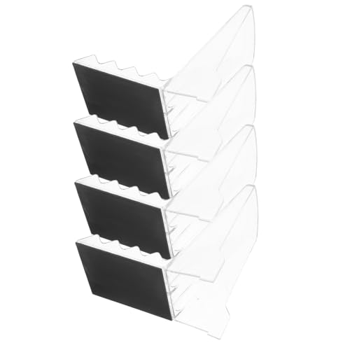 DECOMELODY 4 Stück Supermarkt-produkthalter Magnetische Staffelei-anzeige Lagerung Staffelei Aus Kunststoff Staffelei Mit Kunststoffrahmen Gut Klarer Staffeleiständer Stand Aluminiumlegierung DECOMELODY 4 Stück Supermarkt-produkthalter Magnetische Staffelei-anzeige Lagerung Staffelei Aus Kunststoff Staffelei Mit Kunststoffrahmen Gut Klarer Staffeleiständer Stand Aluminiumlegierung von DECOMELODY