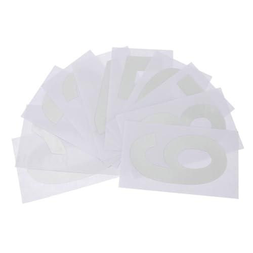 DECOMELODY 5 Sätze Reflektierende Wasserdichte Hausnummern Aufkleber Selbstklebende Vinyl Zahlen für Außen Wetterfeste Mailbox Nummern Sticker Einfach zu Kleben und DECOMELODY 5 Sätze Reflektierende Wasserdichte Hausnummern Aufkleber Selbstklebende Vinyl Zahlen für Außen Wetterfeste Mailbox Nummern Sticker Einfach zu Kleben und von DECOMELODY