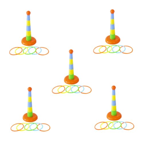 DECOMELODY 5 Sätze Ringwurfspiel Pädagogisches Bunte Ringe Leichtes Langlebiges Material Fördert Hand Auge Koordination Konzentration und Geschicklichkeit für Drinnen und Zufällige Farbe DECOMELODY 5 Sätze Ringwurfspiel Pädagogisches Bunte Ringe Leichtes Langlebiges Material Fördert Hand Auge Koordination Konzentration und Geschicklichkeit für Drinnen und Zufällige Farbe von DECOMELODY