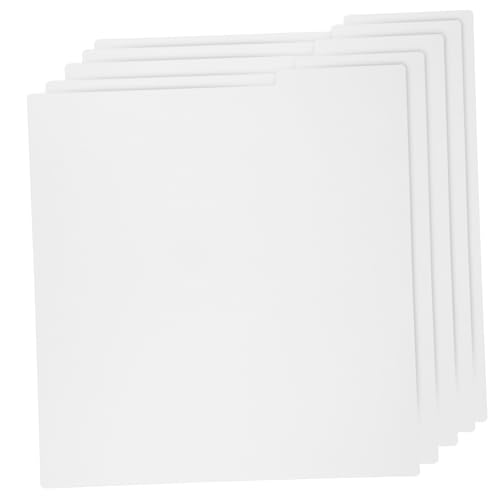DECOMELODY 5 Stk. Teiliges Vinyl Record Divider aus Robustem PP Kunststoff Beschreibbare Index Tabs zur Flexiblen Musikorganisation zum Sortieren und Aufbewahren von Schallplatten Notizbuch von DECOMELODY