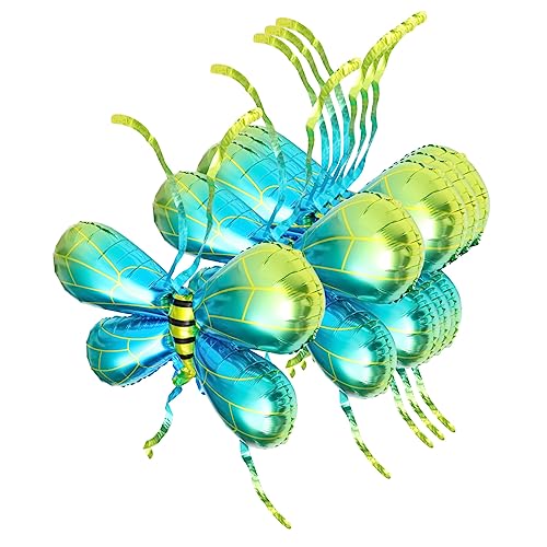 DECOMELODY 5 Stück Bienenballons hühner kinderknallzeug party dekoration Zubehör Dekorationen Farben luftballons Cosplay -Kostüm weibliche Cosplay-Requisite Aluminiumfolie Blue DECOMELODY 5 Stück Bienenballons hühner kinderknallzeug party dekoration Zubehör Dekorationen Farben luftballons Cosplay -Kostüm weibliche Cosplay-Requisite Aluminiumfolie Blue von DECOMELODY