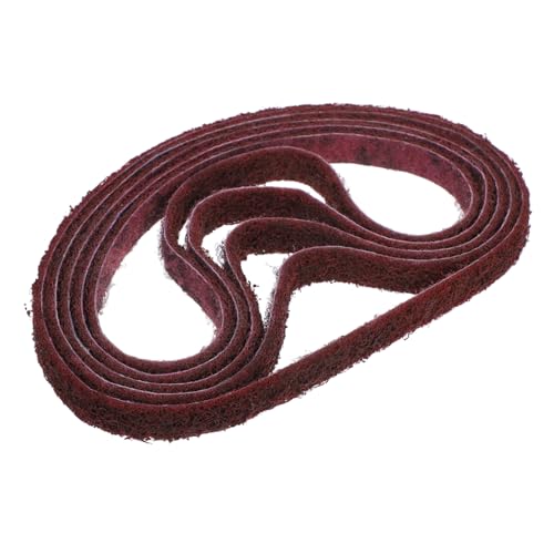 DECOMELODY 5 Stück Schleifband Schleifgürtel Bandschleifer Schleifengurte Werkzeuge Zum Polieren Von Steinen Nylon Brown DECOMELODY 5 Stück Schleifband Schleifgürtel Bandschleifer Schleifengurte Werkzeuge Zum Polieren Von Steinen Nylon Brown von DECOMELODY
