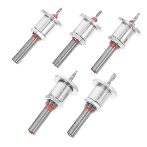 DECOMELODY 5 Stück Senkbohrer senkkopfschrauben Senkbit Bohrerschlüssel Senker-Tiefenanschlag Bohrerstopp Holzbohrer Holzbearbeitungswerkzeug Centerfinder Holzbearbeitung Metall DECOMELODY 5 Stück Senkbohrer senkkopfschrauben Senkbit Bohrerschlüssel Senker-Tiefenanschlag Bohrerstopp Holzbohrer Holzbearbeitungswerkzeug Centerfinder Holzbearbeitung Metall von DECOMELODY