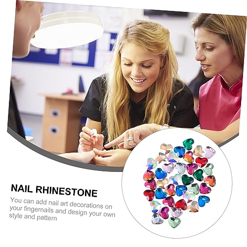 DECOMELODY 50 Stück Teiliges Herzförmige Nagelstrasssteine Nail Rhinestones Nail Art Charms für Maniküre DIY Nagelsticker Nagelschmuck Geeignet für Natürliche und Künstliche Nägel Salon und DECOMELODY 50 Stück Teiliges Herzförmige Nagelstrasssteine Nail Rhinestones Nail Art Charms für Maniküre DIY Nagelsticker Nagelschmuck Geeignet für Natürliche und Künstliche Nägel Salon und von DECOMELODY