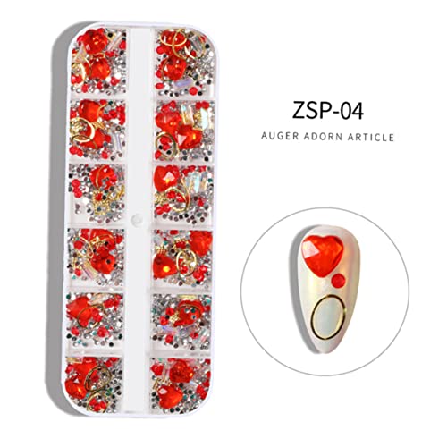 DECOMELODY 5Stücke Nail Art Zubehör Teiliges Maniküre Ornament mit Strasssteinen und Perlen für DIY Nageldesigns für Natürliche und Künstliche Nägel Perfektes DECOMELODY 5Stücke Nail Art Zubehör Teiliges Maniküre Ornament mit Strasssteinen und Perlen für DIY Nageldesigns für Natürliche und Künstliche Nägel Perfektes von DECOMELODY