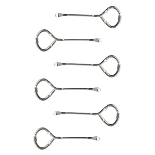 DECOMELODY 6 Stück Teiliges Dosenöffner Rostfreiem Stahl Robustes Farbdosenöffner werkzeug Kratzfreies Öffnen von Farbdosen Tragbar und Einfach zu Bedienen für Heimwerker und DECOMELODY 6 Stück Teiliges Dosenöffner Rostfreiem Stahl Robustes Farbdosenöffner werkzeug Kratzfreies Öffnen von Farbdosen Tragbar und Einfach zu Bedienen für Heimwerker und von DECOMELODY
