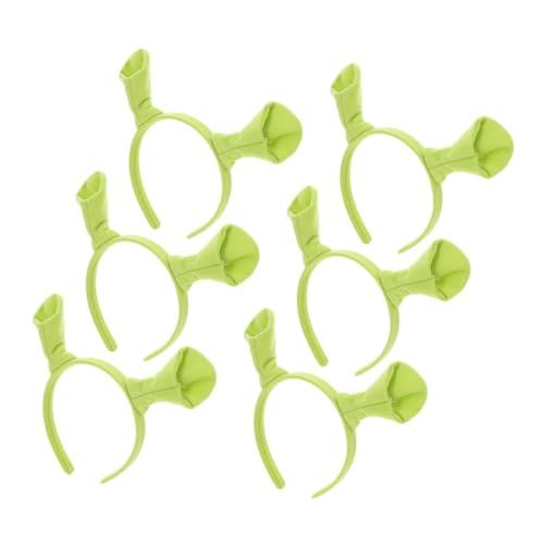 DECOMELODY 6 Stück Teiliges Halloween Haarreif Weiche Grüne Monster Hörner Haarband für Mädchen Lustiges Cartoon Design Bequemes Tier Accessoire für Karneval Kostümfest Rollenspiele DECOMELODY 6 Stück Teiliges Halloween Haarreif Weiche Grüne Monster Hörner Haarband für Mädchen Lustiges Cartoon Design Bequemes Tier Accessoire für Karneval Kostümfest Rollenspiele von DECOMELODY