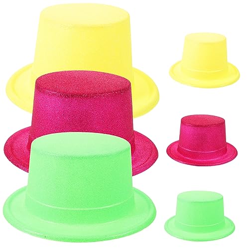 DECOMELODY Weiche Bequeme Papierhüte 6 Stück Gemischte Farben Lustiges Accessoire Für Party Cosplay DECOMELODY Weiche Bequeme Papierhüte 6 Stück Gemischte Farben Lustiges Accessoire Für Party Cosplay von DECOMELODY