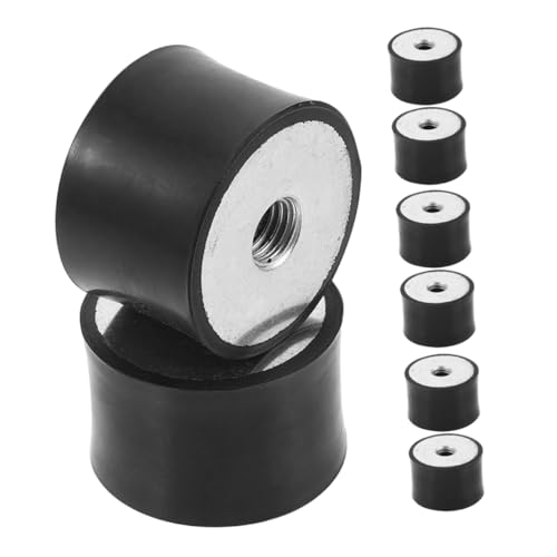 DECOMELODY 8 Stück Schwingungsdämpfer-halterungen: Stoßdämpfer-isolatoren Ersetzen Anti-vibrations-pad, Flacher Silentblock, Basisblock, Schwarz DECOMELODY 8 Stück Schwingungsdämpfer-halterungen: Stoßdämpfer-isolatoren Ersetzen Anti-vibrations-pad, Flacher Silentblock, Basisblock, Schwarz von DECOMELODY