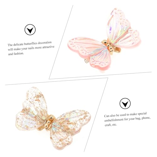 DECOMELODY 8 Stück Teiliges Nail Art Charm Schmetterling Nageldekoration DIY Fingernägel Schmuck Modisch Elegant für Persönliche und Professionelle Maniküre DECOMELODY 8 Stück Teiliges Nail Art Charm Schmetterling Nageldekoration DIY Fingernägel Schmuck Modisch Elegant für Persönliche und Professionelle Maniküre von DECOMELODY